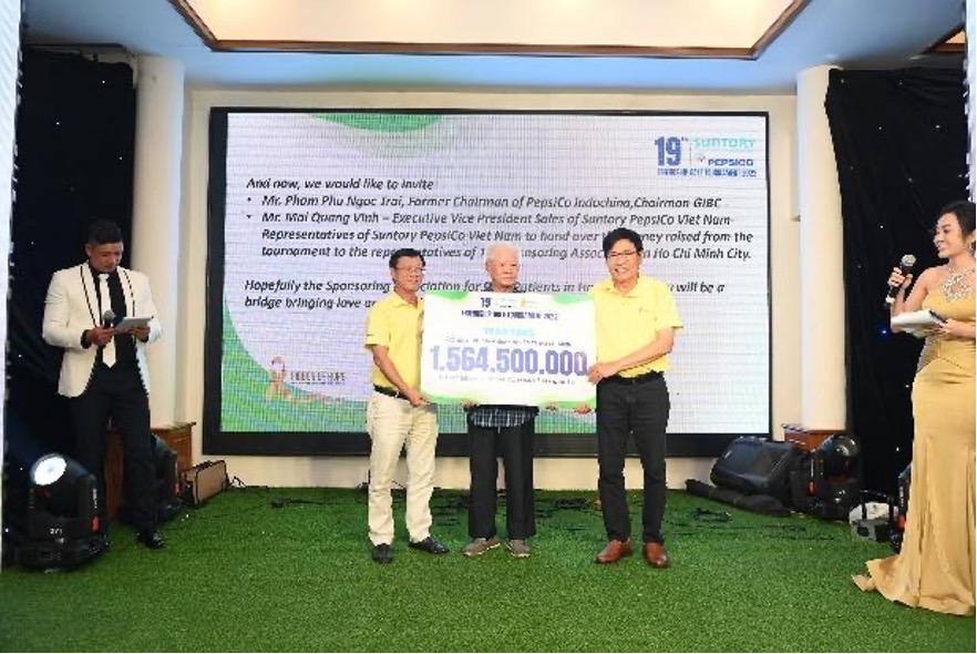 Giải golf hữu nghị hướng đến cộng đồng bền vững của Suntory PepsiCo